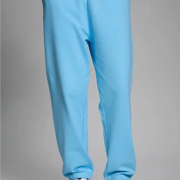 NWT Sky Blue Women's Sweatpants M/L - Picture 2 of 7